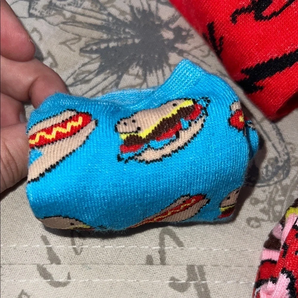 Betsey Johnson Colorful Food-Themed Socks Collection